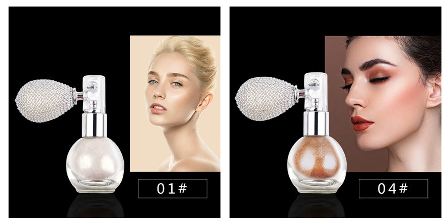 Spray Brightening Glitter Powder Body Powder Highlighter Maisonore