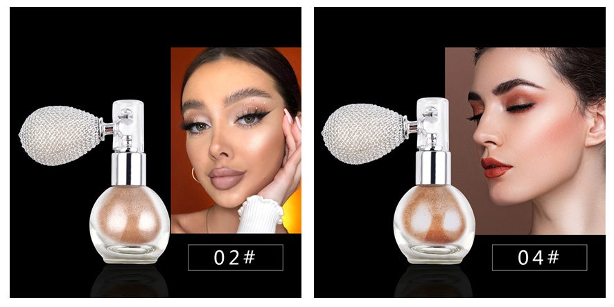 Spray Brightening Glitter Powder Body Powder Highlighter Maisonore
