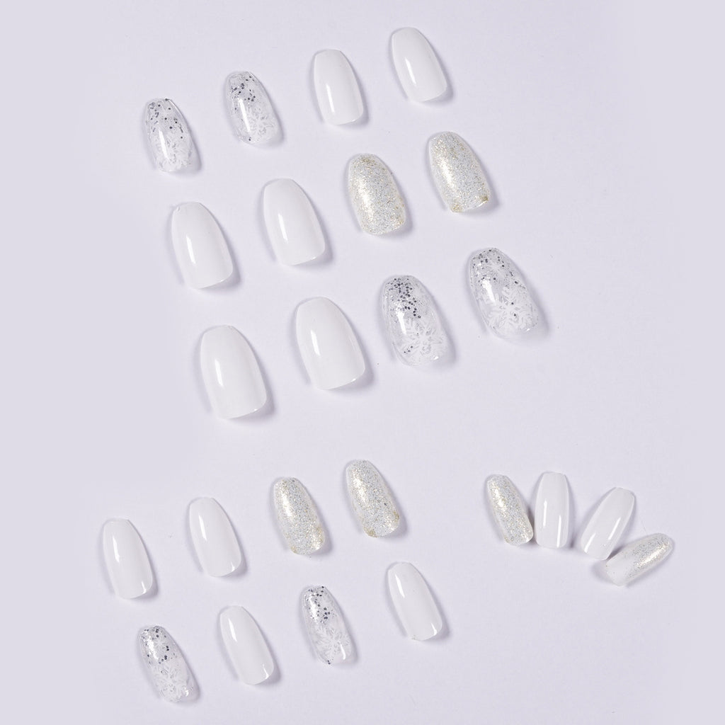 Ice Glitter Short Ballet Foreign Trade Section Wears Nail Art Maisonore
