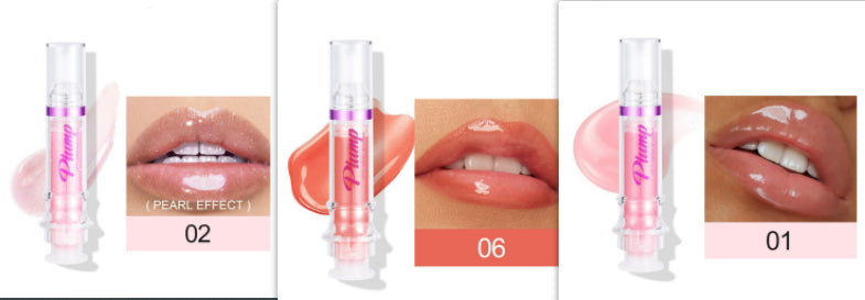 New Tube Lip Rich Lip Color Slightly Spicy Lip Honey Lip Glass Mirror Face Lip Mirror Liquid Lipstick Maisonore
