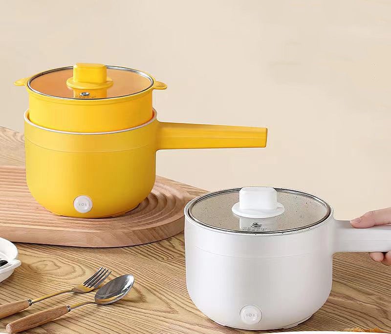 Multifunctional Electric Cooker Student Dormitory Small Electric Cookware Hot Pot Long Handle Electric Frying Pan Maisonore