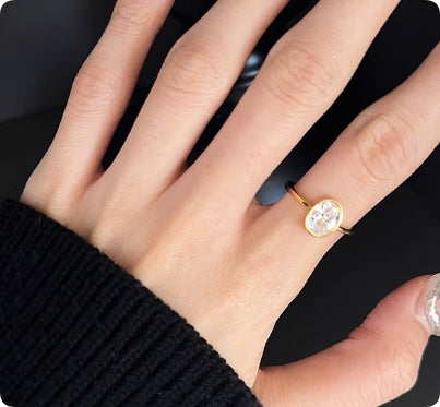 925 Sterling Silver Gold Plated 3-Select French Style Maisonore