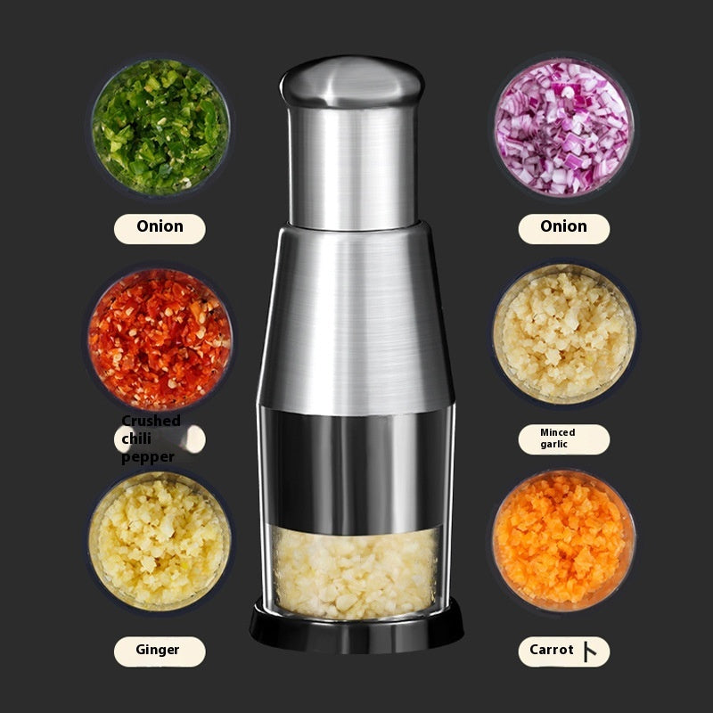 Garlic Crusher Onion Chopper Multipeler Vegetables Chopper Manual Garlic Press Machine Garlic Squeezer Kitchen Gadget Maisonore