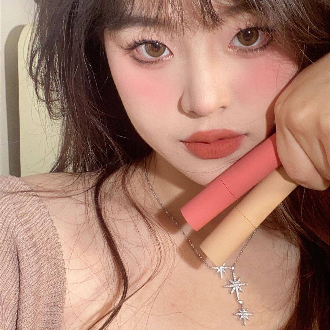 Lipstick Lip Glaze Cream Apricot Lipstick Maisonore