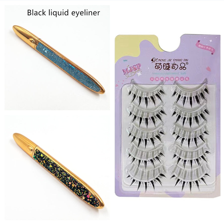 False Eyelashes Self-adhesive Eyeliner Multicolor Maisonore