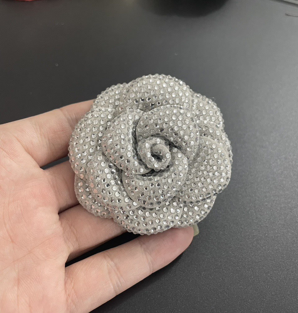 Shoe Ornament Setting Flower Bottom Plus High-end Brooch Maisonore