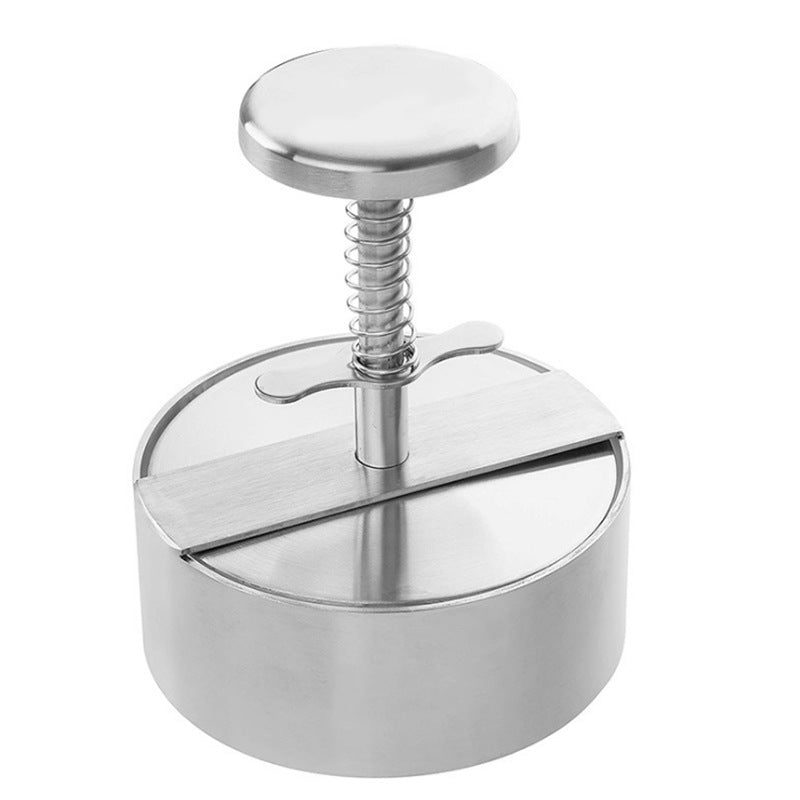 Stainless Steel Patties Mould Burger Meat Press Kitchen Gadgets Maisonore