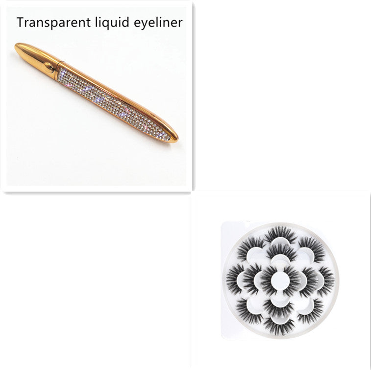 False Eyelashes Self-adhesive Eyeliner Multicolor Maisonore