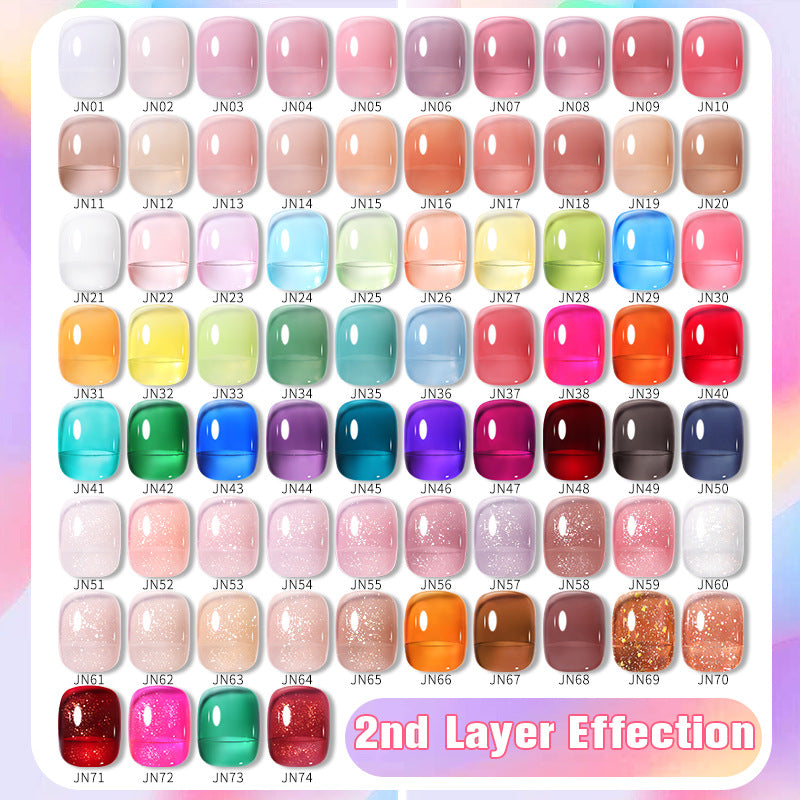 Nail Polish Transparent Color UV Polish 50 Colors maisonore shop