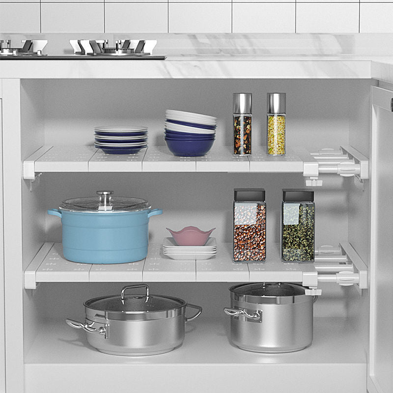 Wardrobe Cabinet Compartment Telescopic Storage Shelf maisonore shop