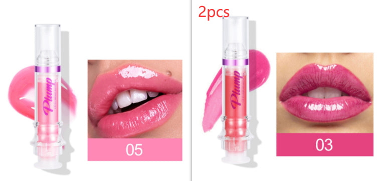 New Tube Lip Rich Lip Color Slightly Spicy Lip Honey Lip Glass Mirror Face Lip Mirror Liquid Lipstick Maisonore