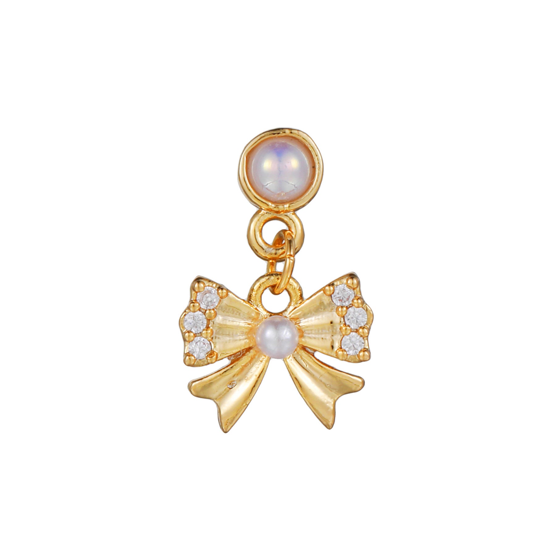 Korean-style Tassel Flower Screw Ball Ear Cartilage Piercing Maisonore